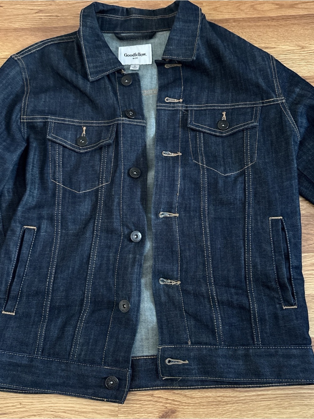 Goodfellow & Co Navy Blue Denim Jacket